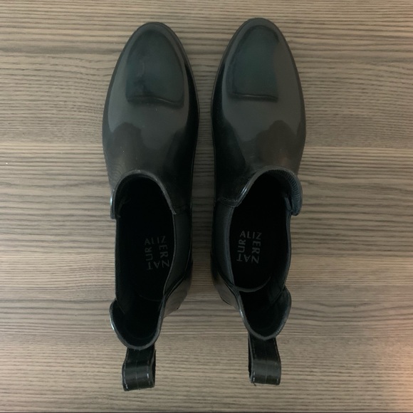 Naturalizer Black Ankle Rain Boots - Picture 5 of 12